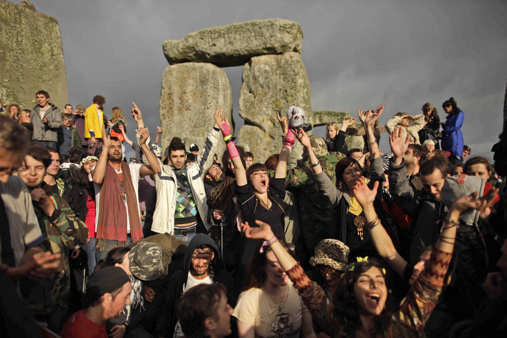 APTOPIX Britain Stonehenge Solstice